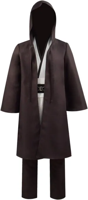 Rongxu Kids Tunic Costume Hooded Robe Outfits Full Set Halloween Cosplay Costume