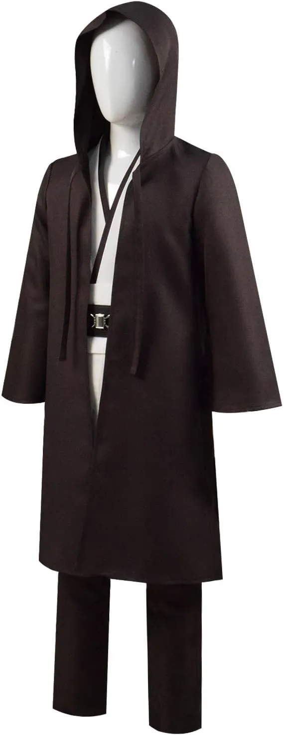 Rongxu Kids Tunic Costume Hooded Robe Outfits Full Set Halloween Cosplay Costume