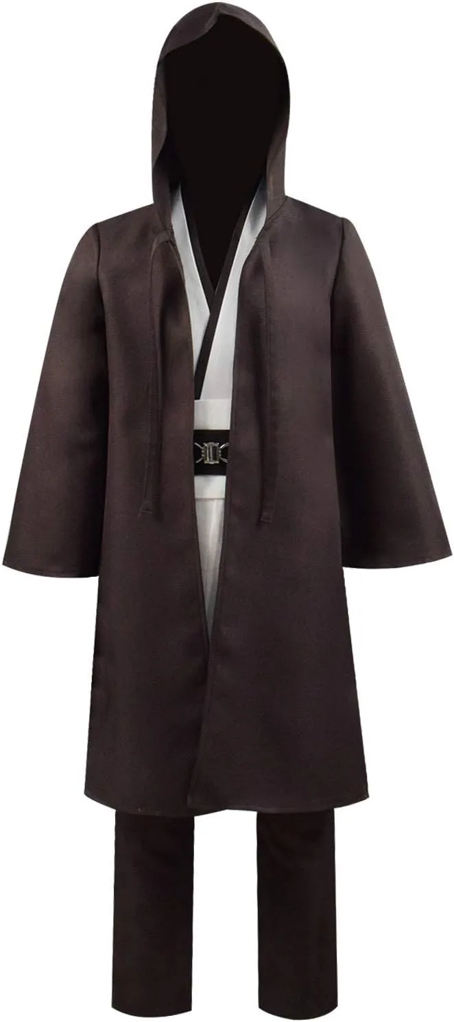 Rongxu Kids Tunic Costume Hooded Robe Outfits Full Set Halloween Cosplay Costume