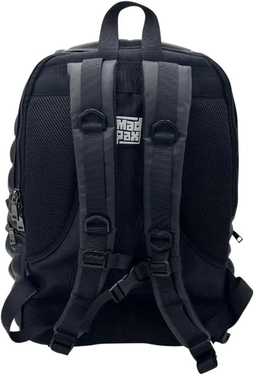 Scale Fade to Black Premium Lightweight 15" Laptop functional Durable Stylish Backpack Carry On Unisex Casual Travel Commuter Bag for Men & Women