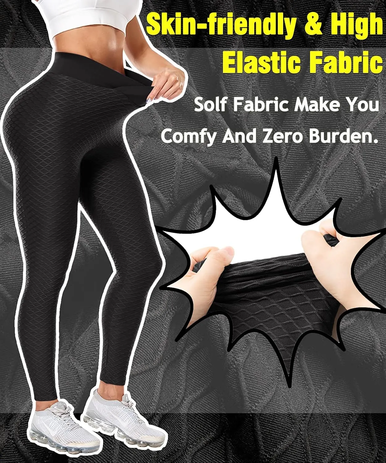 Scrunch Butt Lifting Leggings with Pockets for Women Butt Lift High Waisted Peach Lift TIK Tok Leggings Yoga Pants