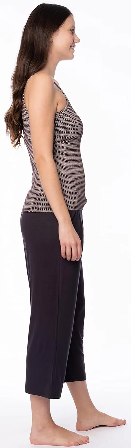 Sexy Basics Women's 10 Pack Spaghetti Strap Cami Tank Tops - Slim Fit Camisole Cotton Stretch Tanks