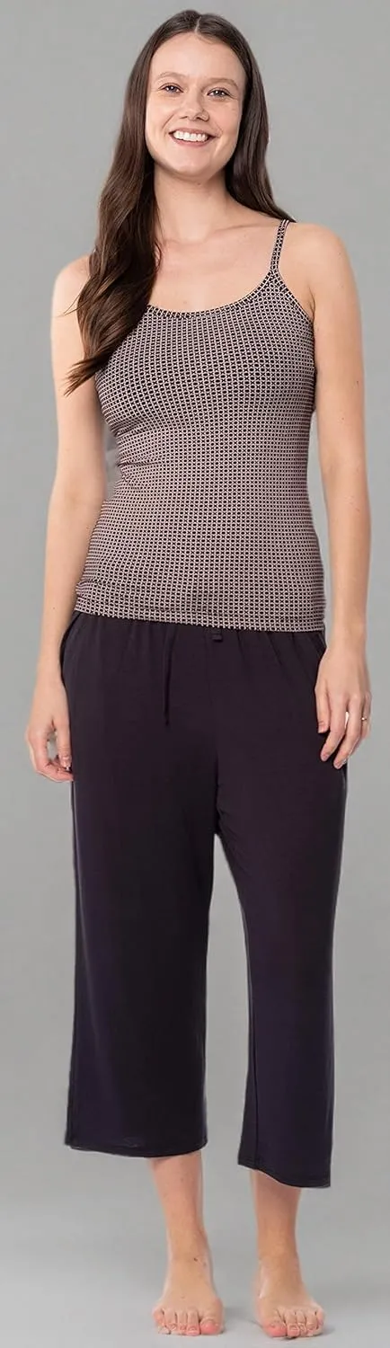 Sexy Basics Women's 10 Pack Spaghetti Strap Cami Tank Tops - Slim Fit Camisole Cotton Stretch Tanks