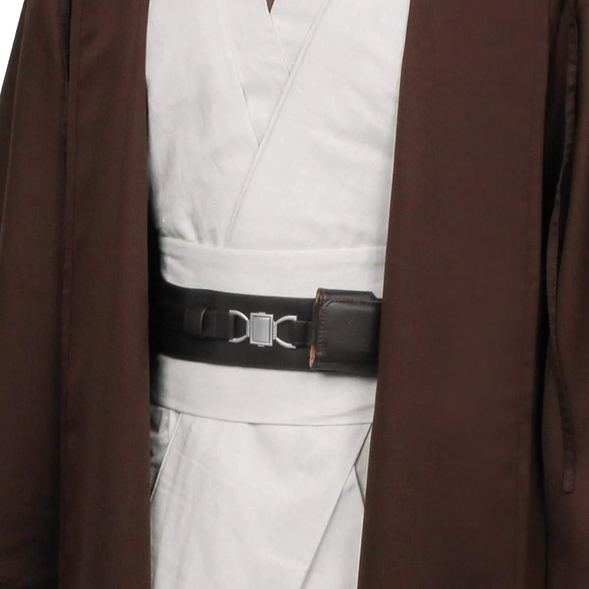 SOLOTIMES Adult Jedi Costume Cloak Outfit Men Knight Tunic Hooded Robe Full Set Suit Halloween Cosplay Cape Pants Uniform