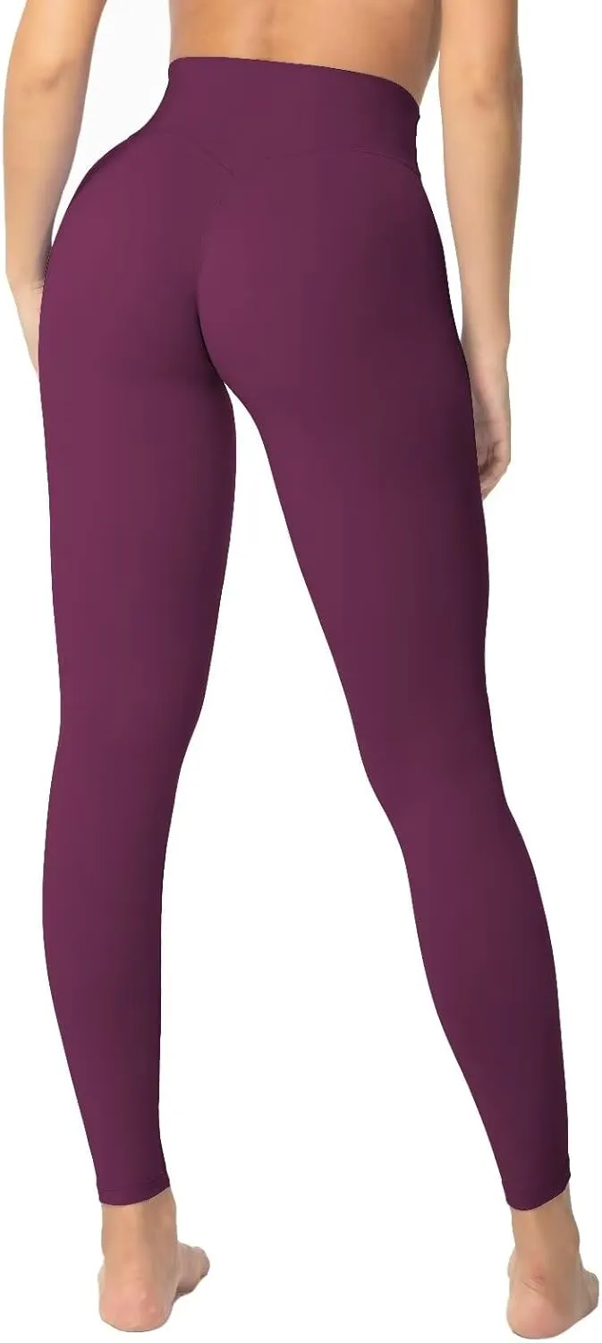 Sunzel Workout Leggings for Women Butt Lifting, Scrunch Butt Tummy Control Gym Leggings, High Waisted Squat Proof Yoga Pants