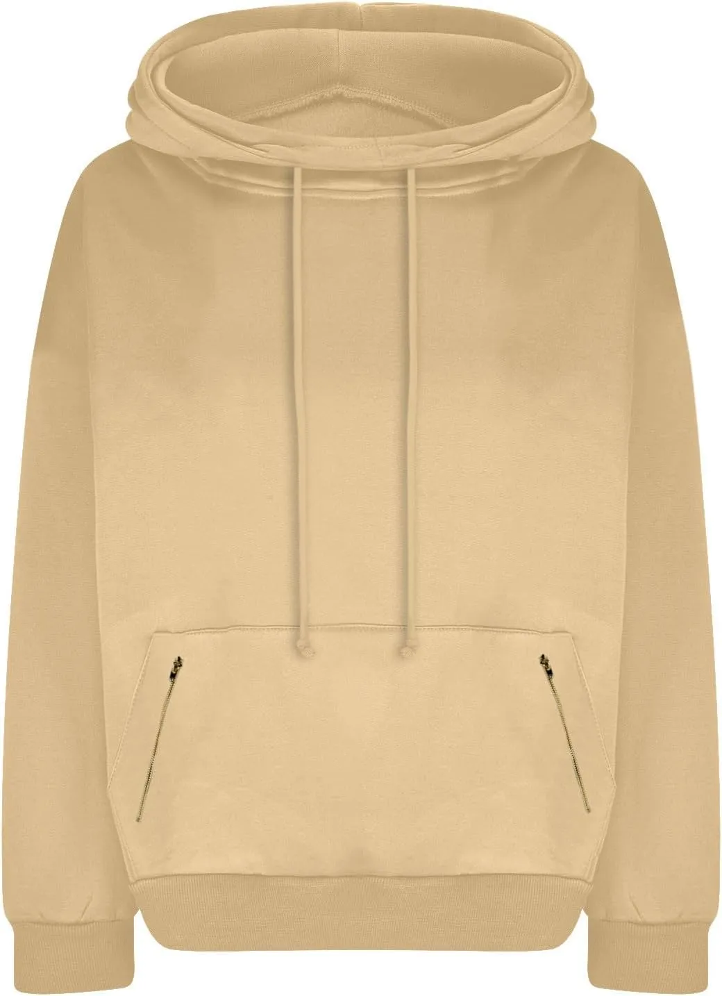 Sweatshirt for Women, Womens Cowl Neck Hoodies with Drawstring 2024 Fall Fashion Pullover Long Sleeve Shirts