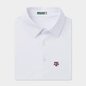 Texas A&M Solid Performance Polo