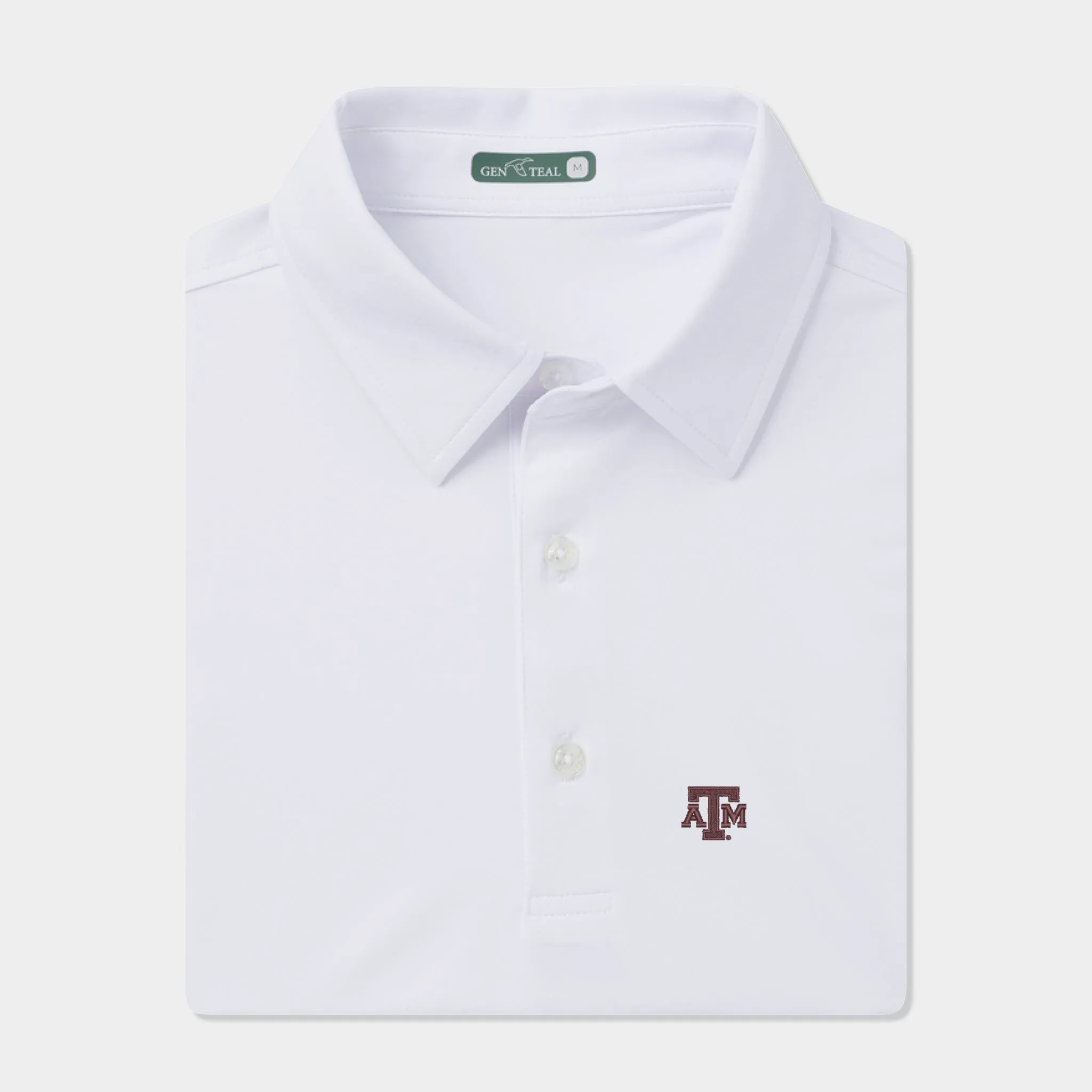 Texas A&M Solid Performance Polo