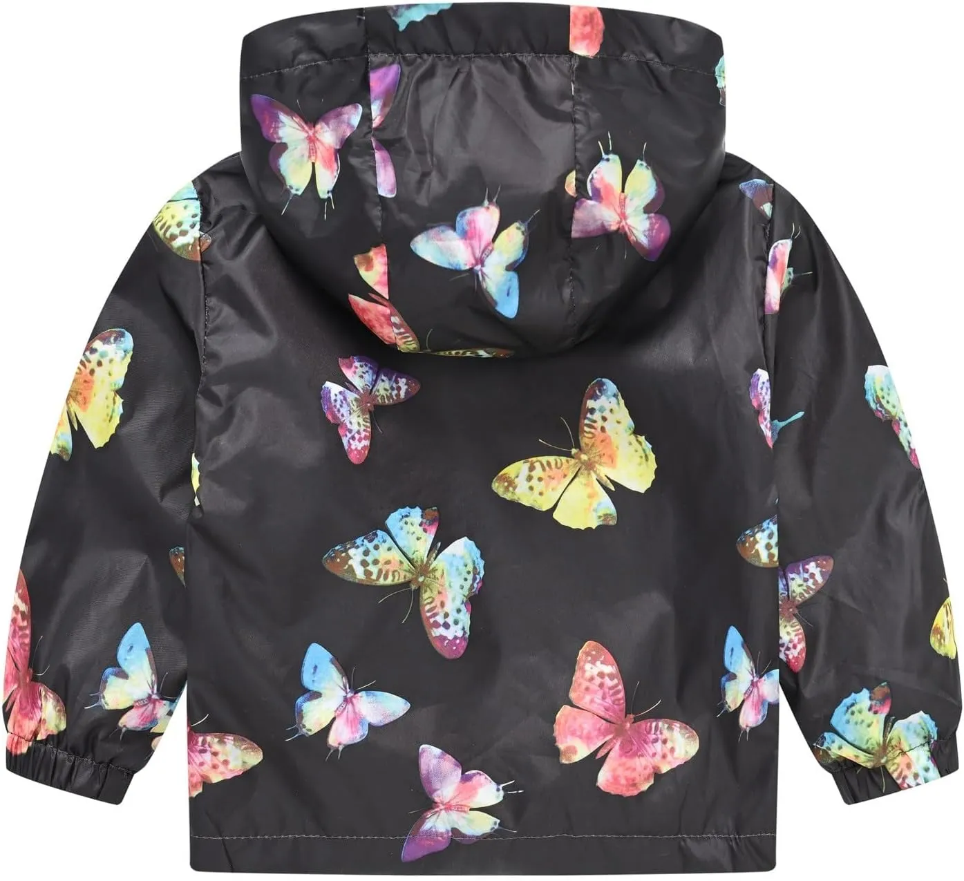 Toddler Baby Spring Jacket Girls Boys Cute Cartoon Windbreaker Coats Rain Jacket Hooded Zip Light Outerwear