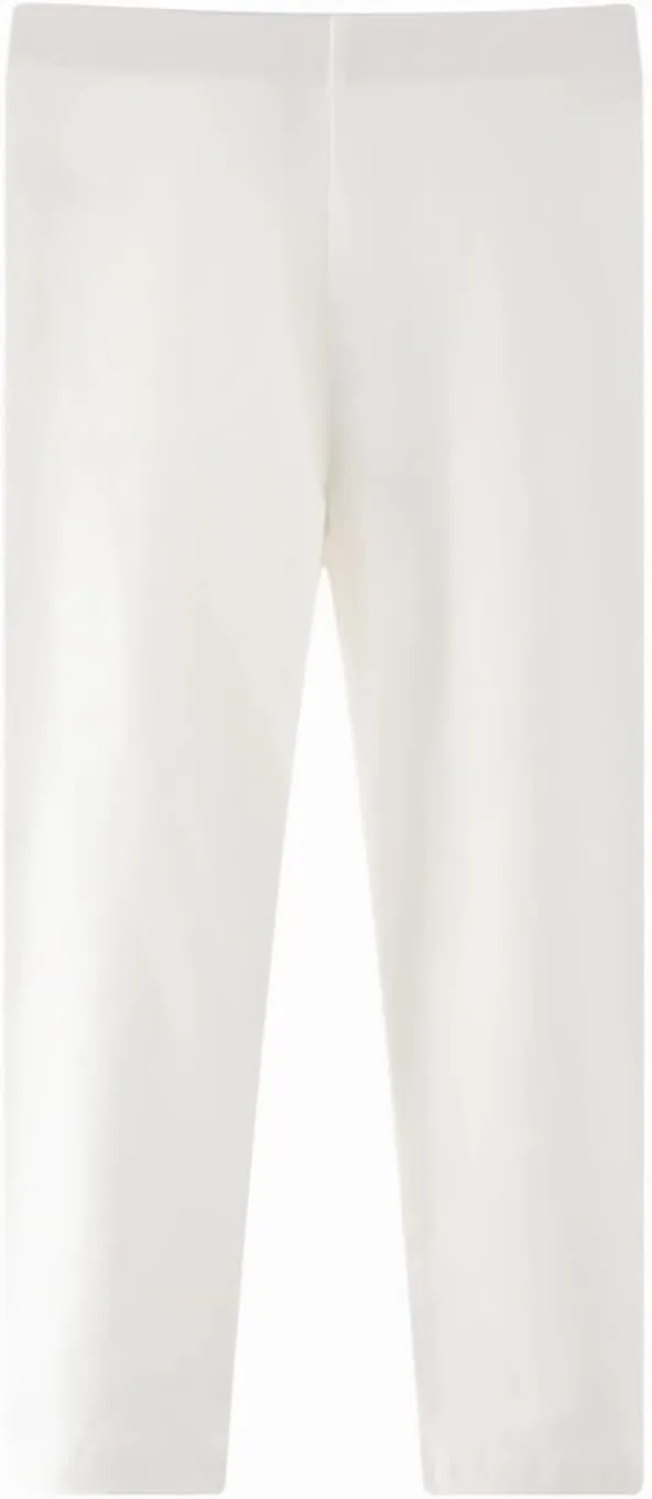 Toddler Girls Cotton Leggings 3-Pack Little Girl Stretchy Leggings Trousers for Kids Spring and Autumn 2-7T