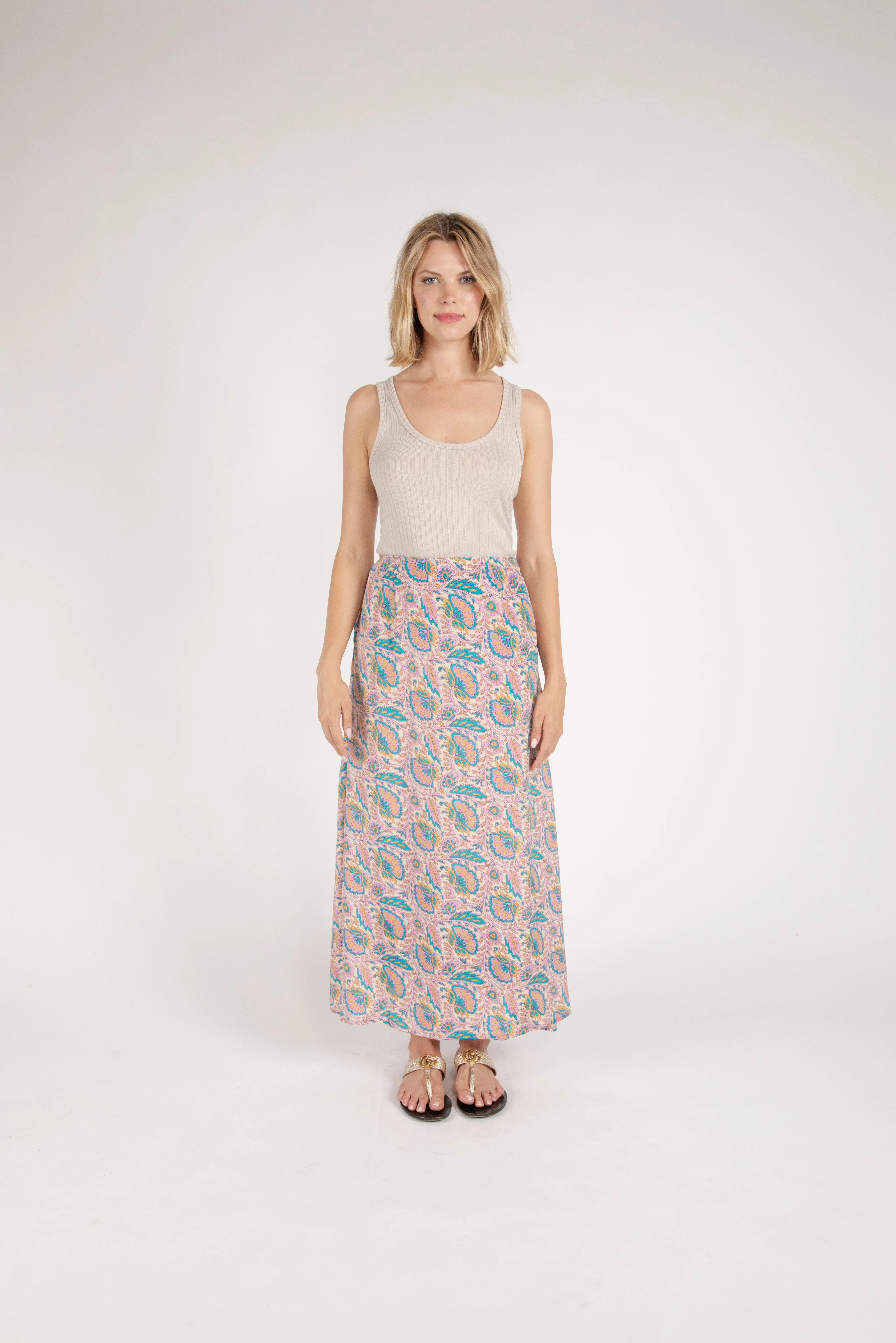 Ujala Straight Maxi Skirt
