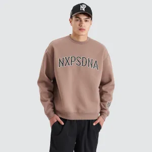 Vault Heavy Box Fit Sweater Bark