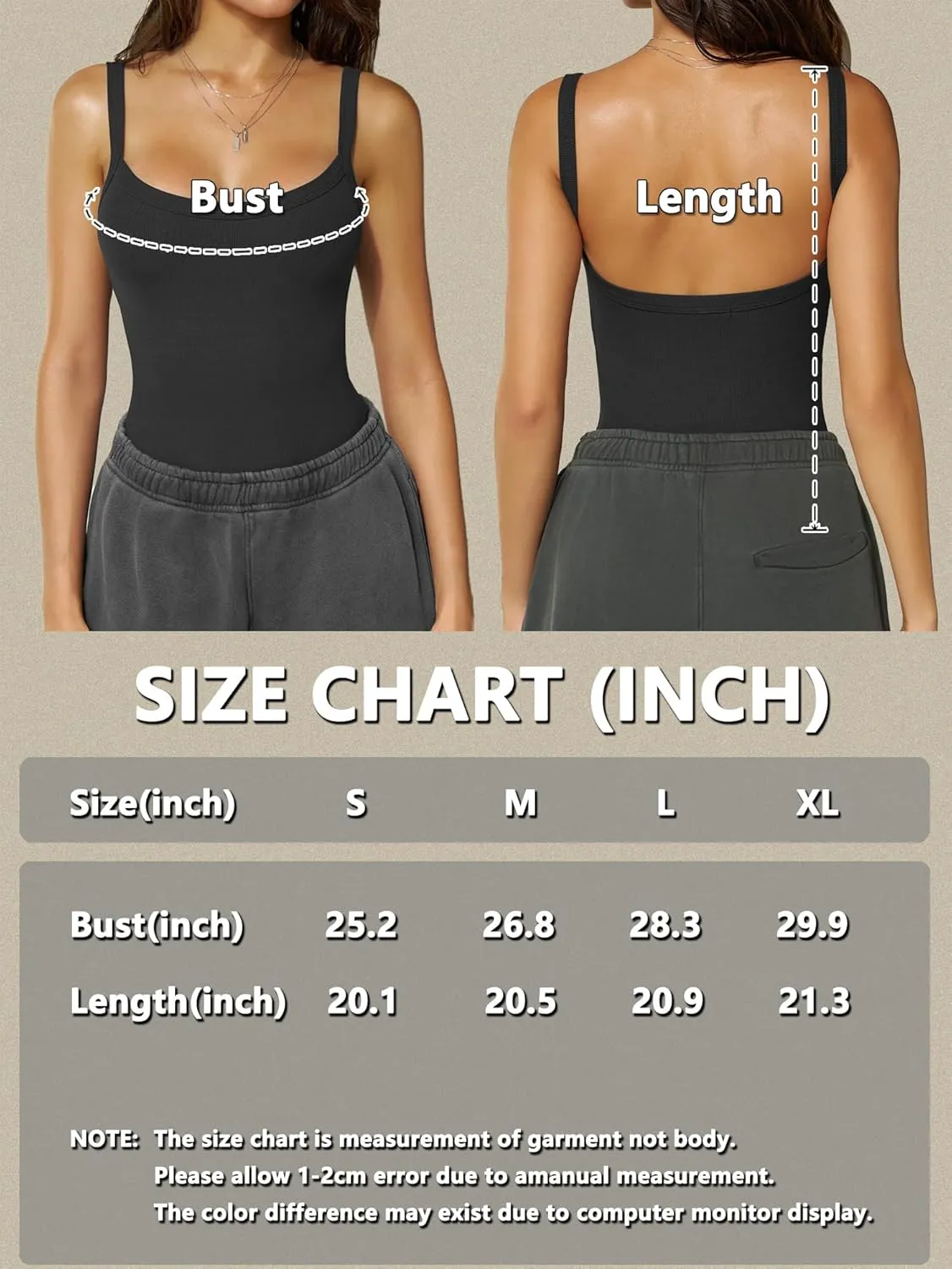 Women Summer Tops Backless Tank Tops Basic Cute 2025 Crew Neck Camisole Spaghetti Strap Going Out Slim Fit Shirts