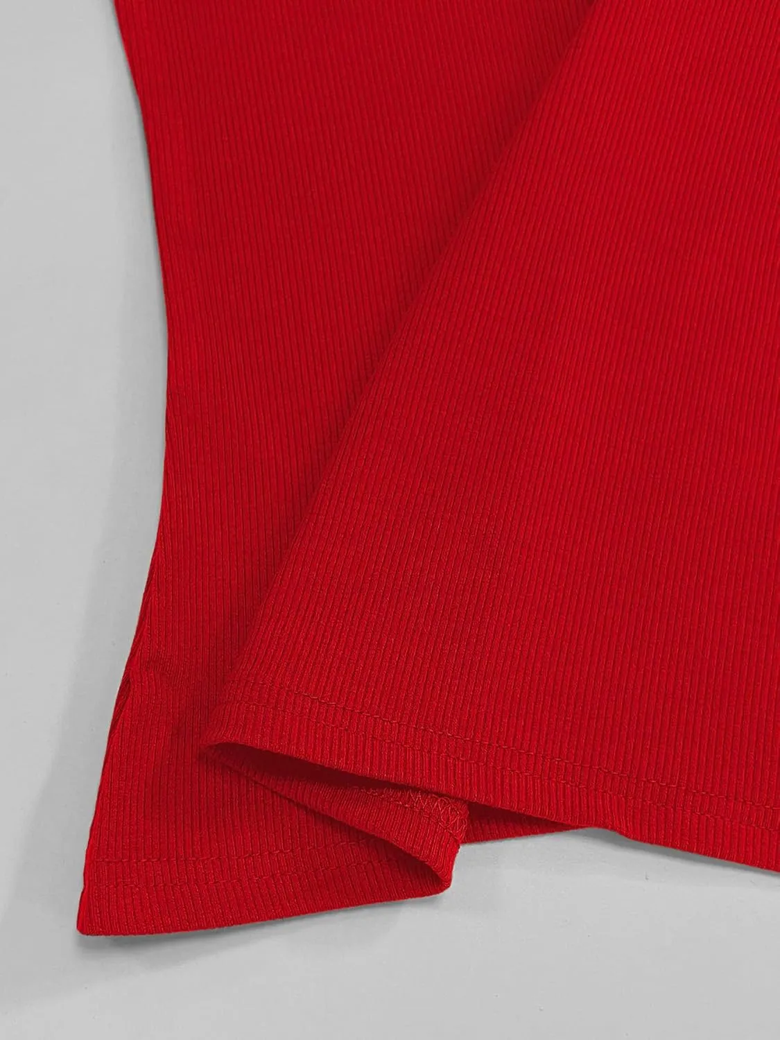 Women Summer Tops Backless Tank Tops Basic Cute 2025 Crew Neck Camisole Spaghetti Strap Going Out Slim Fit Shirts