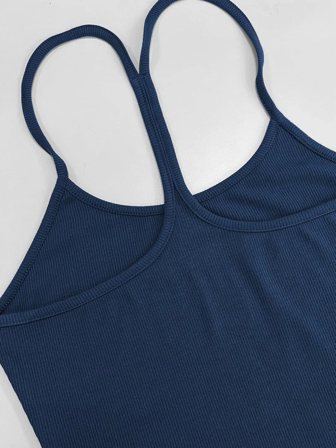 Women Workout Tops Racerback Tank Tops Basic Cute Summer 2025 Camisole Crew Neck Going Out Slim Fit Shirts