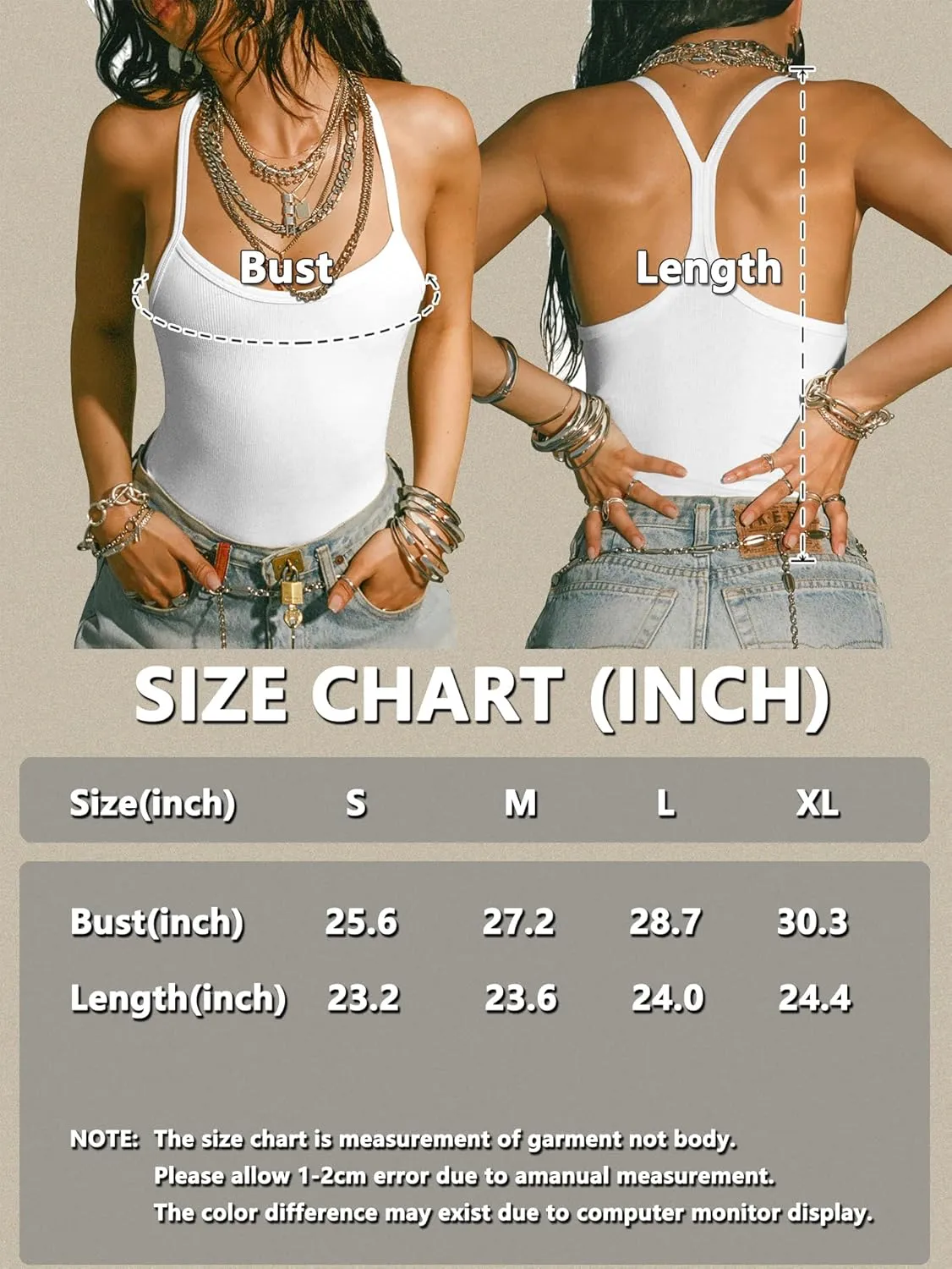 Women Workout Tops Racerback Tank Tops Basic Cute Summer 2025 Camisole Crew Neck Going Out Slim Fit Shirts