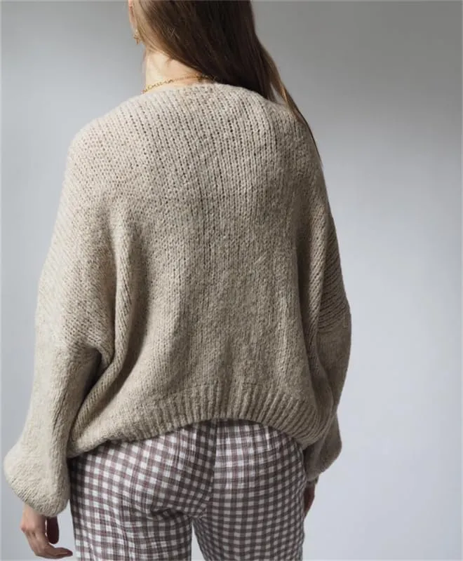 Women Y2k Tie Front Knitted Cardigan Sweater Long Sleeve Open Front Oversized Cardigan Knitwear Tops Streetwear
