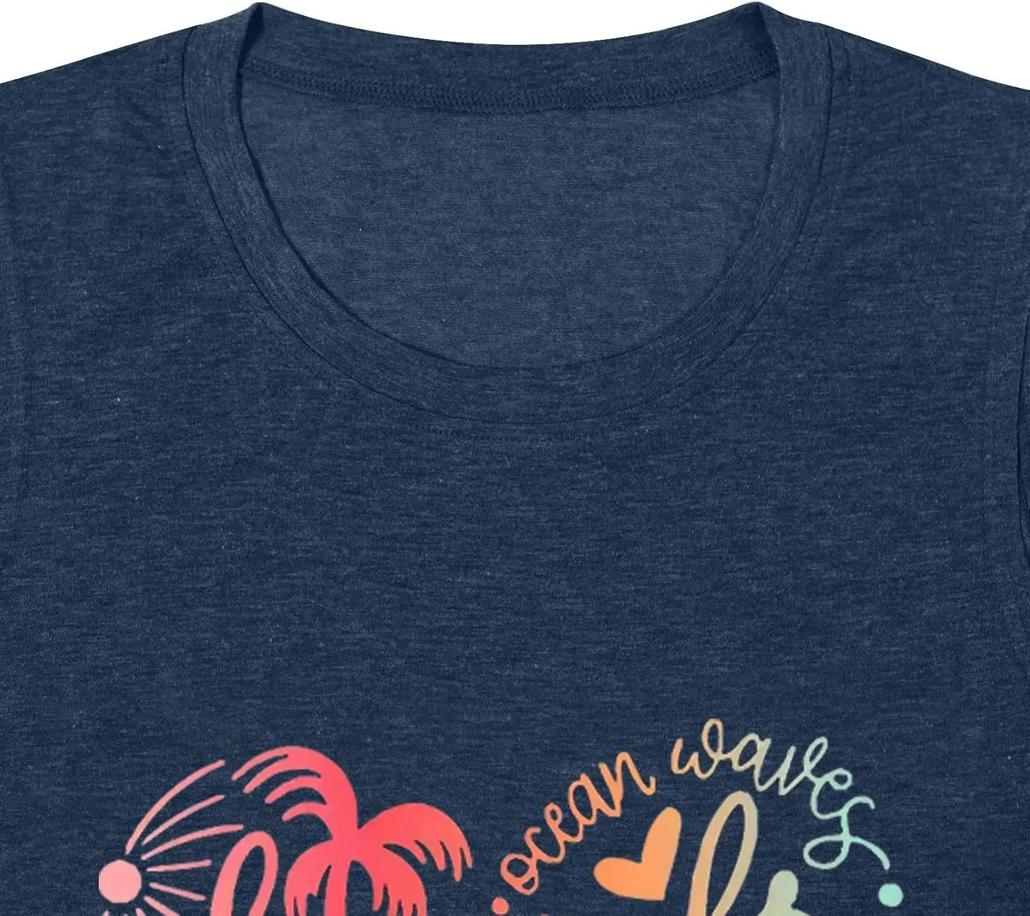 Womens Graphic Tees Funny Sayings Letter Print Casual Top Workout Basic Tunic Shirt