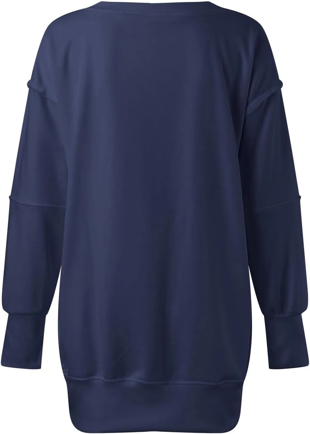 Womens Oversized Sweatshirts 2024 Casual Crewneck Loose Pullover Tunic Tops Shirts Comfy Fall Fashion Clothes