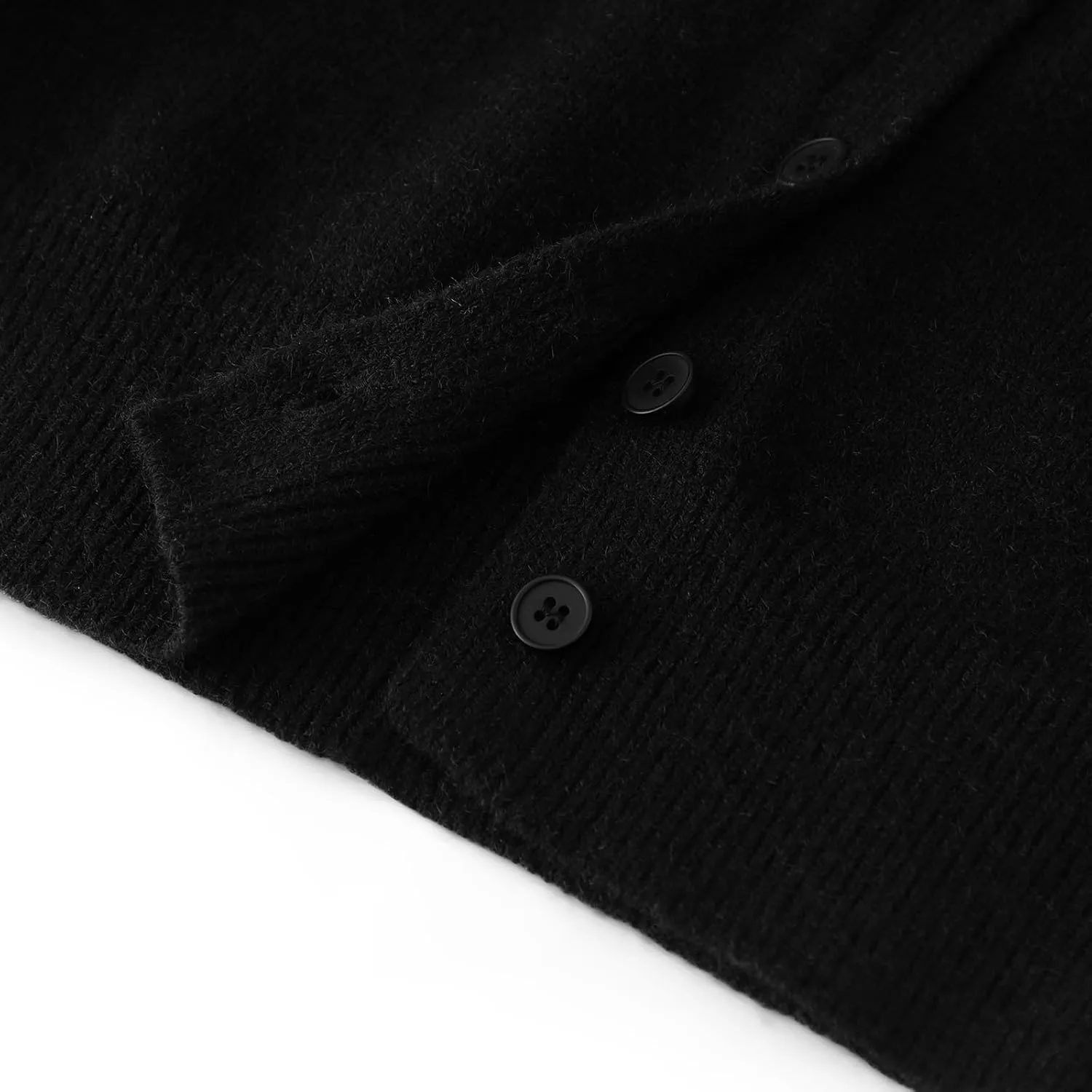 Womens Y2K Cardigan Sweaters Long Sleeve Open Front Button Down Crop Sweater Solid Knit Pullover Fall Outfits Tops