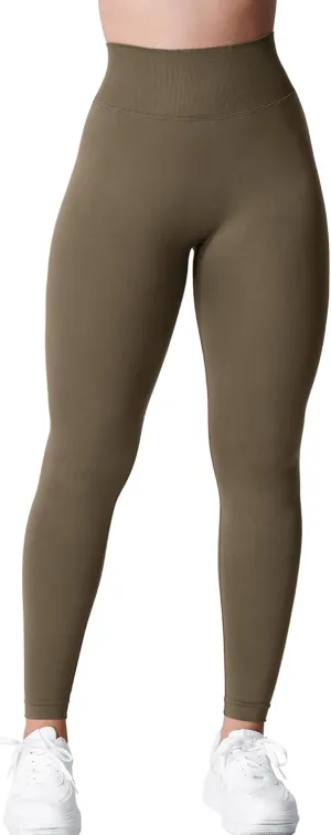 YEOREO Liz Scrunch Workout Leggings for Women High Waisted Butt Lifting V Back Waist Seamless Gym Yoga Leggings