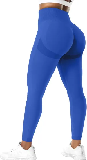 YEOREO Scrunch Butt Lift Leggings for Women Workout Yoga Pants Ruched Booty High Waist Seamless Leggings Compression Tights