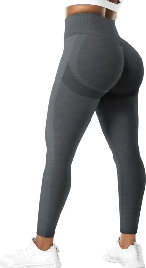 YEOREO Scrunch Butt Lift Leggings for Women Workout Yoga Pants Ruched Booty High Waist Seamless Leggings Compression Tights