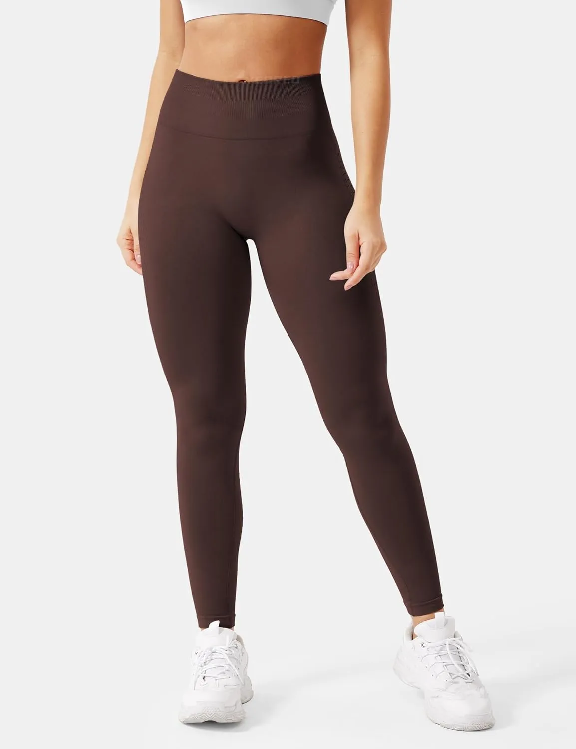 YEOREO Scrunch Workout Leggings for Women Grand Butt Lifting Seamless Leggings High Waisted Tummy Control Gym Yoga Pants