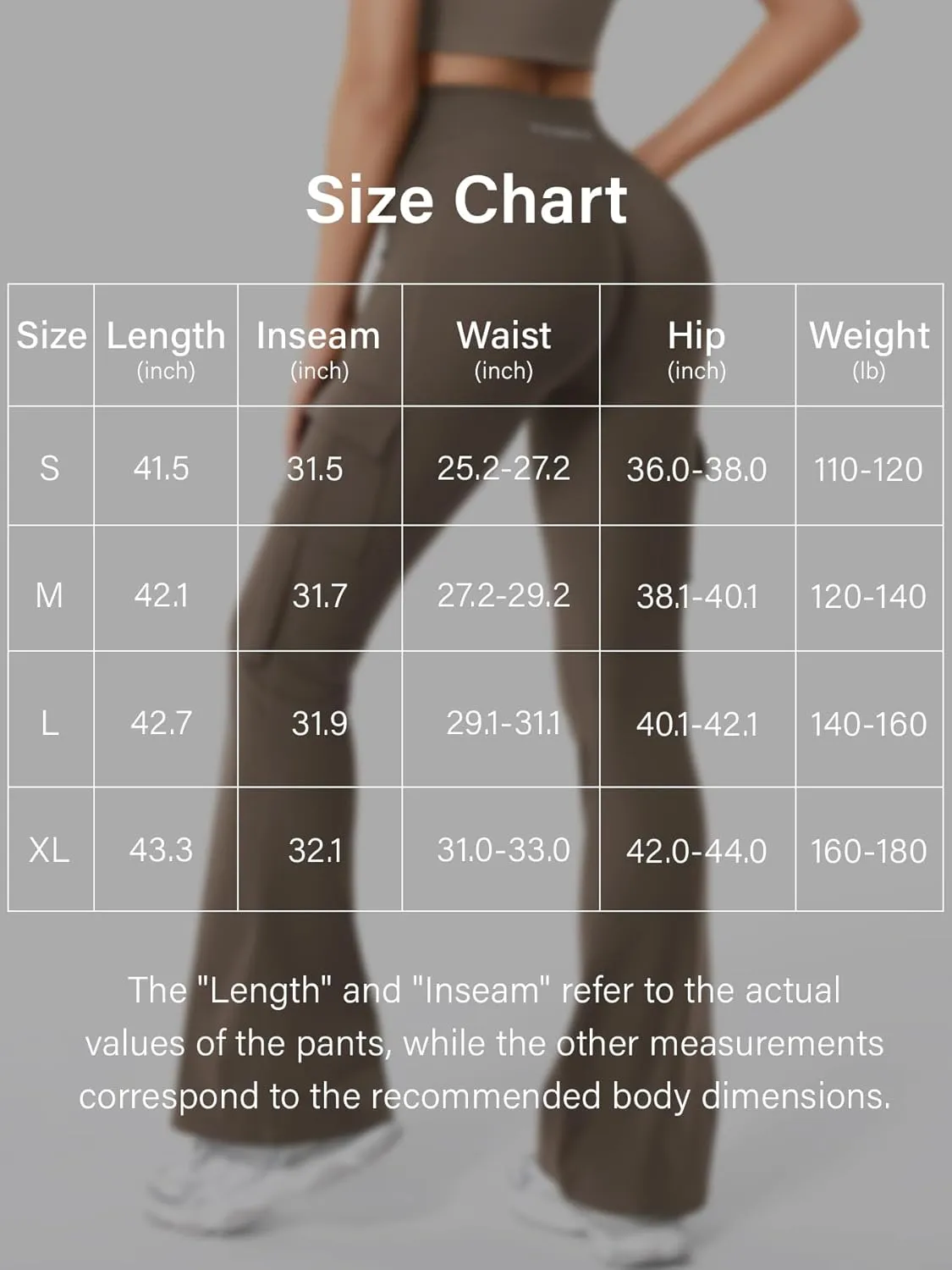 YEOREO Workout Flare Leggings with Pockets for Women Byenda Scrunch Butt Lifting Leggings Women No Front Seam Yoga Pants
