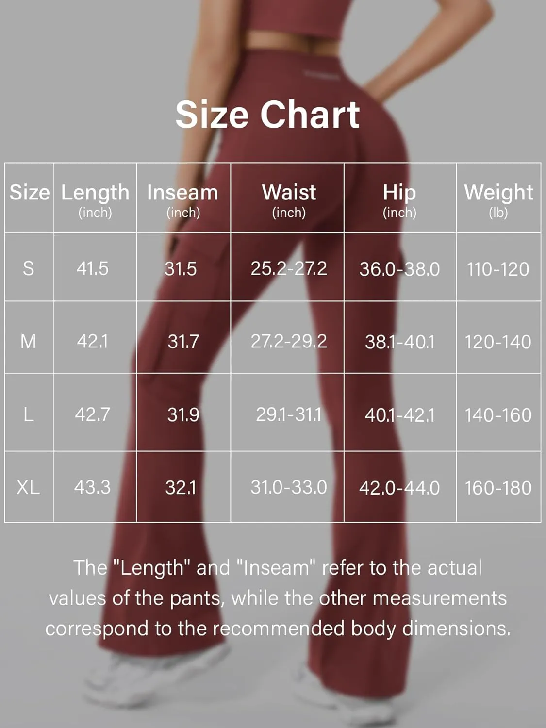 YEOREO Workout Flare Leggings with Pockets for Women Byenda Scrunch Butt Lifting Leggings Women No Front Seam Yoga Pants