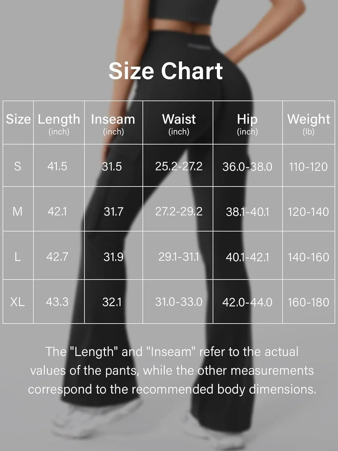 YEOREO Workout Flare Leggings with Pockets for Women Byenda Scrunch Butt Lifting Leggings Women No Front Seam Yoga Pants