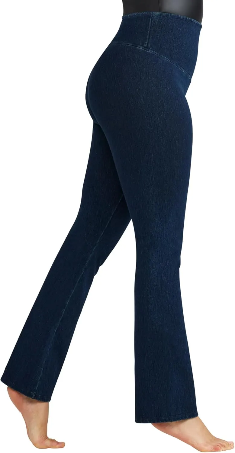 Yummie Women's Denim Boot Cut Shaping Leggings