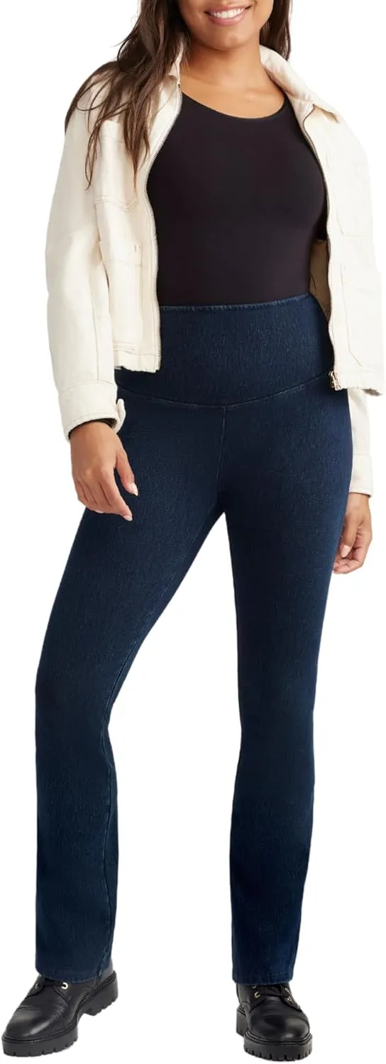 Yummie Women's Denim Boot Cut Shaping Leggings