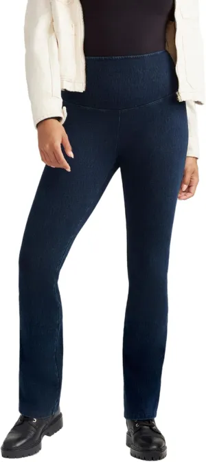 Yummie Women's Denim Boot Cut Shaping Leggings