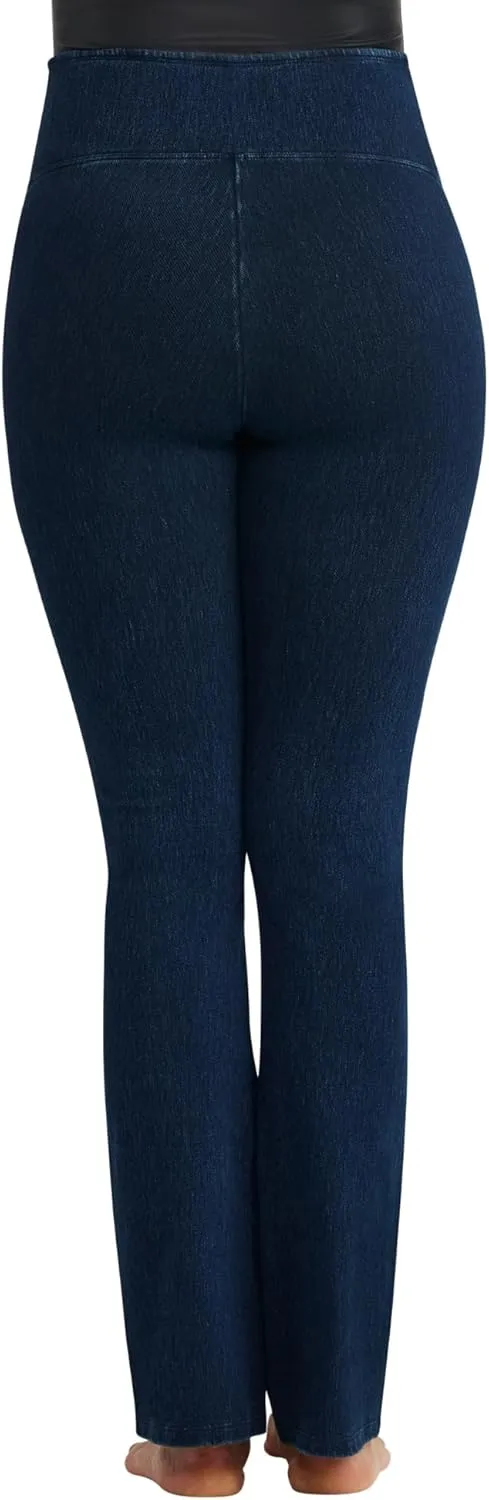 Yummie Women's Denim Boot Cut Shaping Leggings